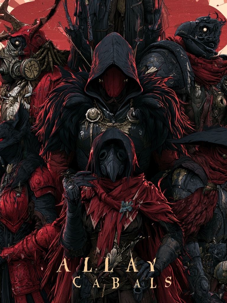 Allay Cabals Dark Fantasy Poster. poster — illustration art