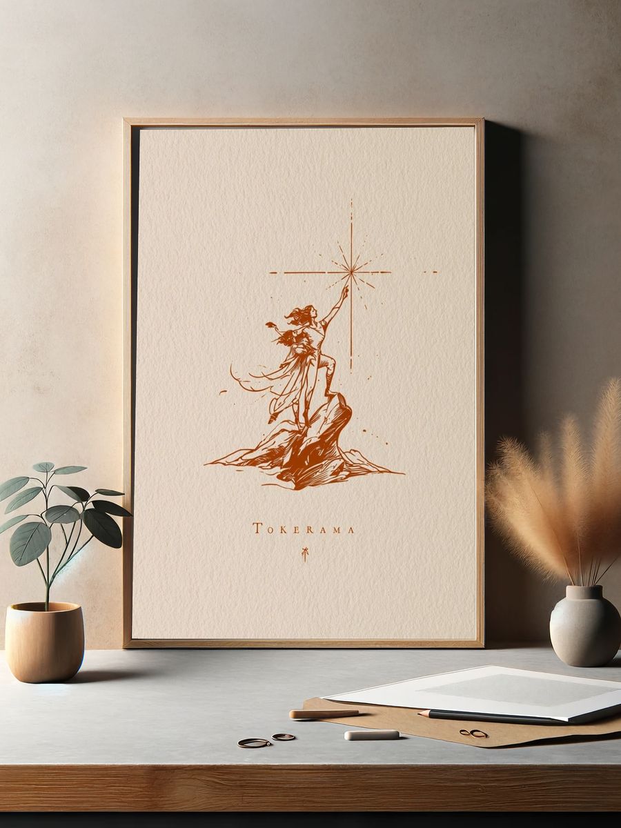 Tokerama Fantasy Illustration Poster. — room view 2
