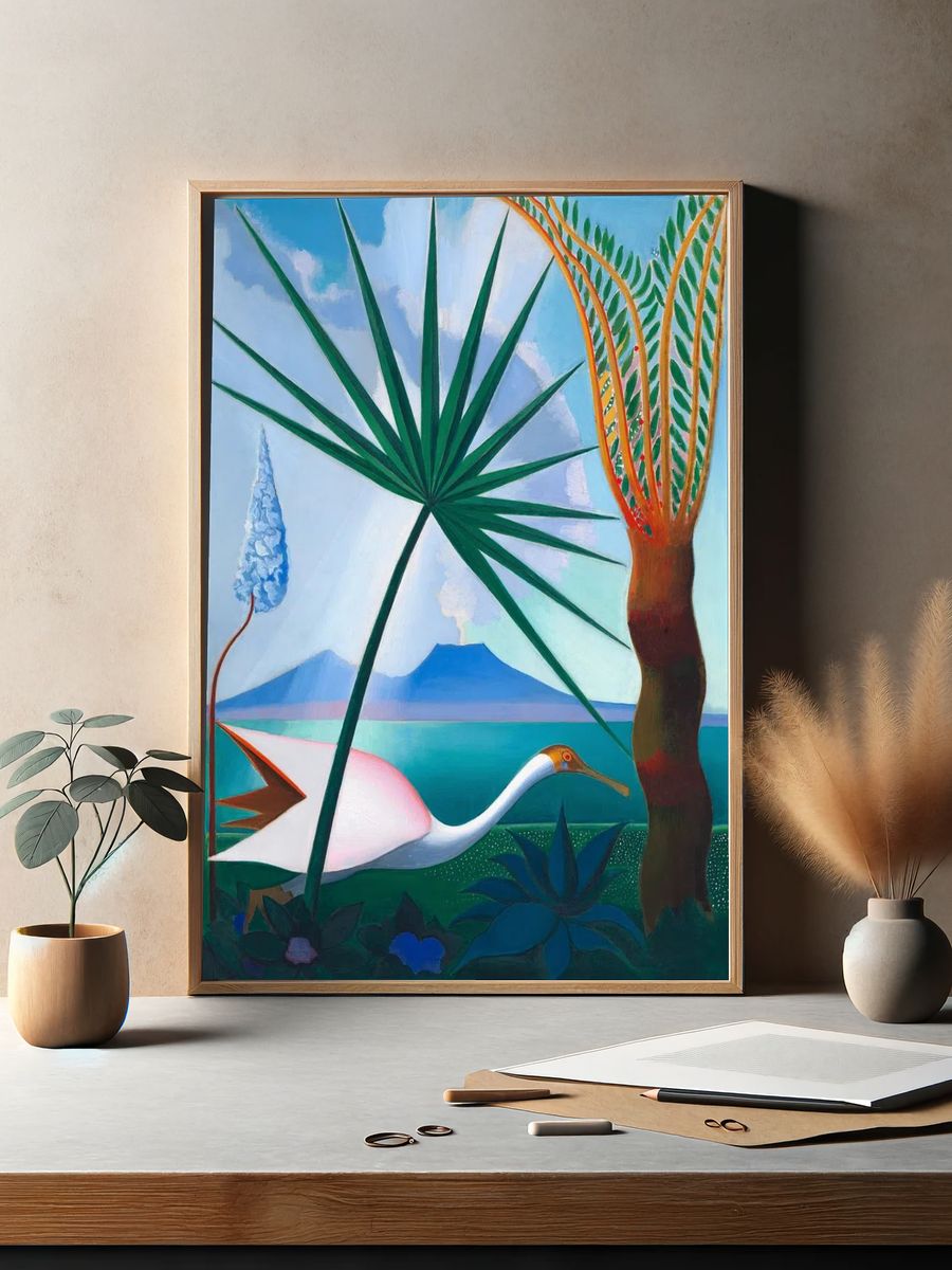 Neapolitan Song (1929) oil painting. — room view 2