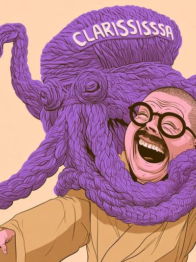 Clarississa Pop-Art Portrait Poster. poster