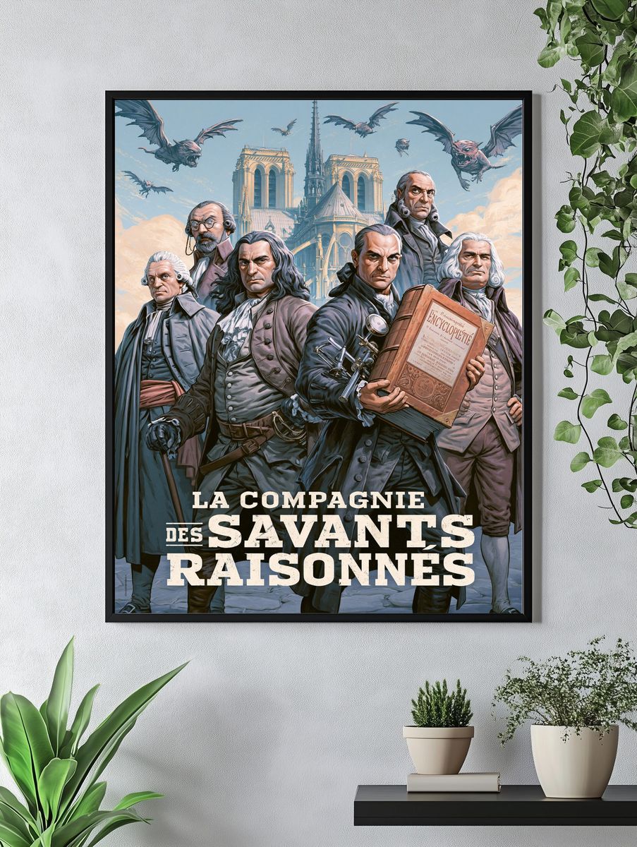 La Compagnie des Savants Raisonnés Print. — room view 4