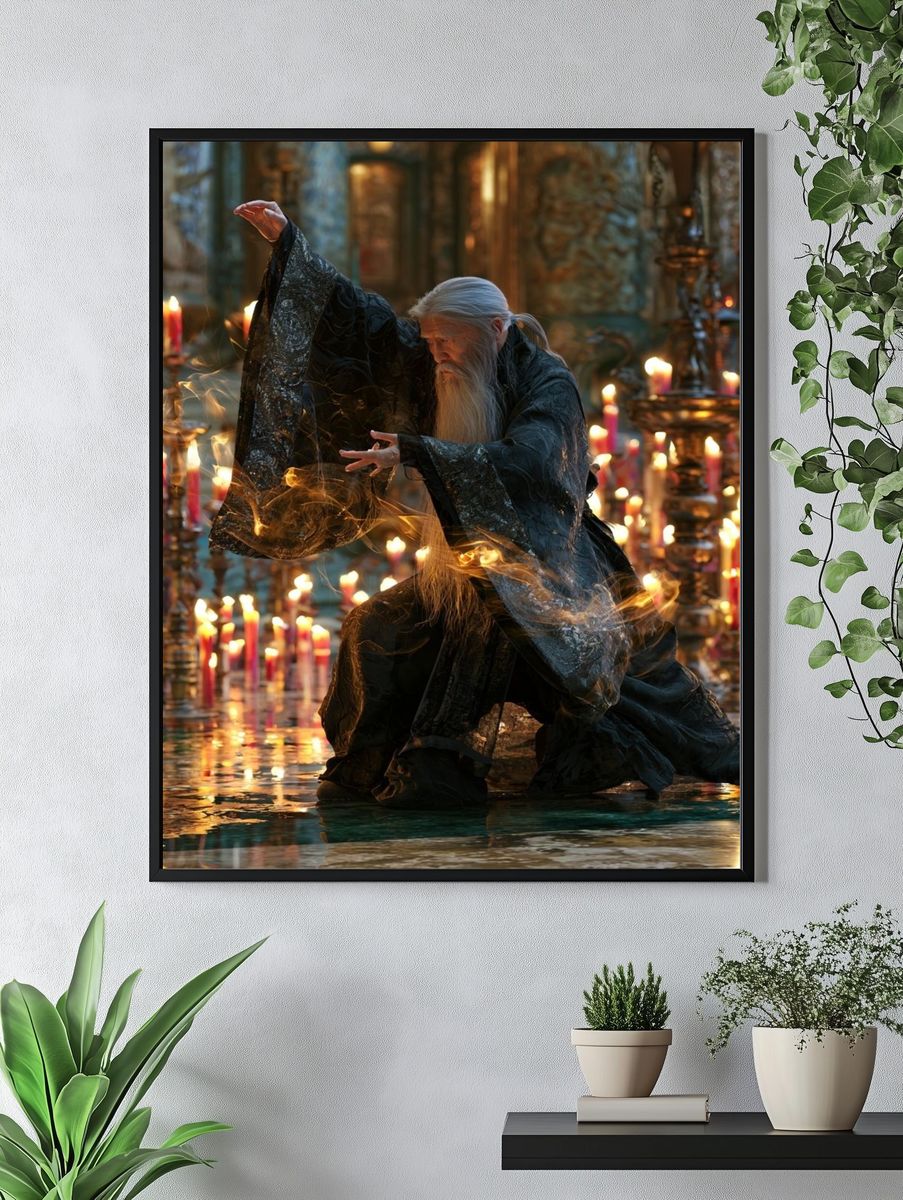 Mystic Elder Ritual Poster. — room view 4