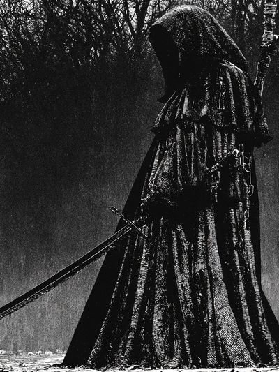 Grim Reaper Gothic Print.