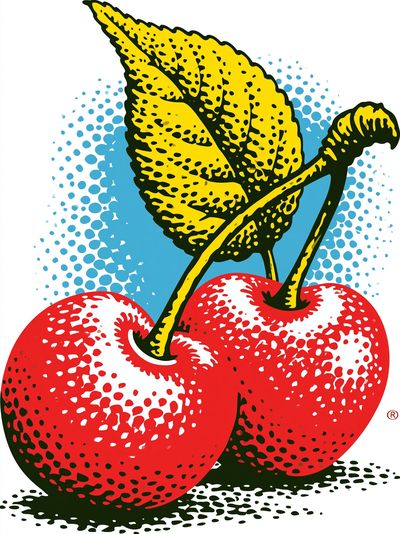 Pop Art Apple Poster. poster