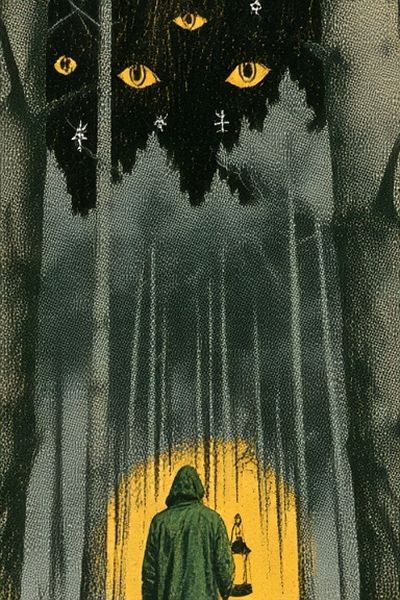 Mystic Forest Watcher Poster.