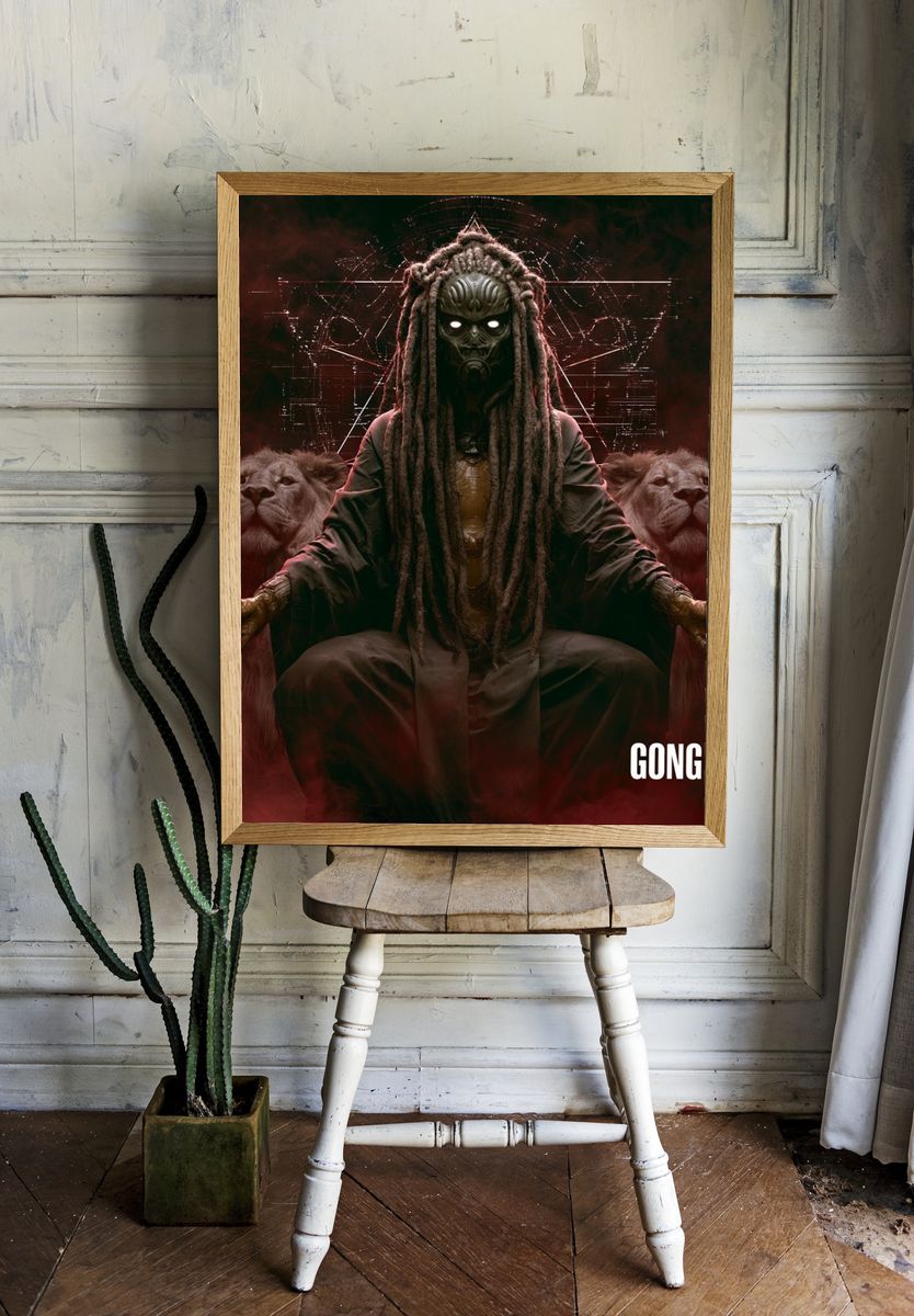 Gong U Dark Fantasy Poster. — room view 1