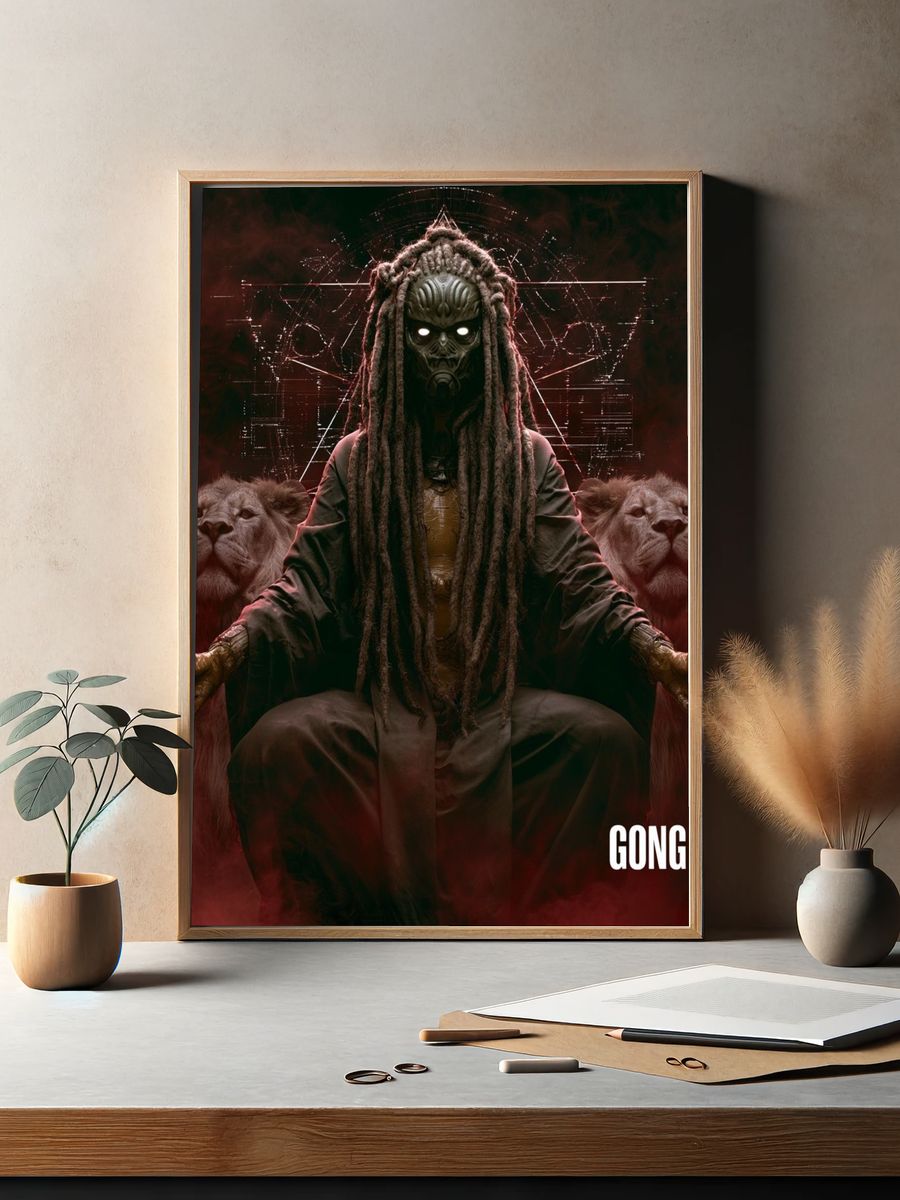 Gong U Dark Fantasy Poster. — room view 2