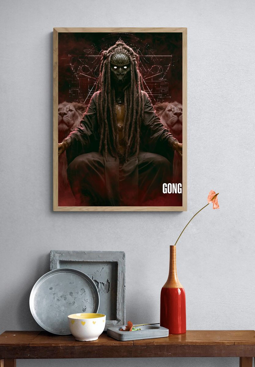 Gong U Dark Fantasy Poster. — room view 3