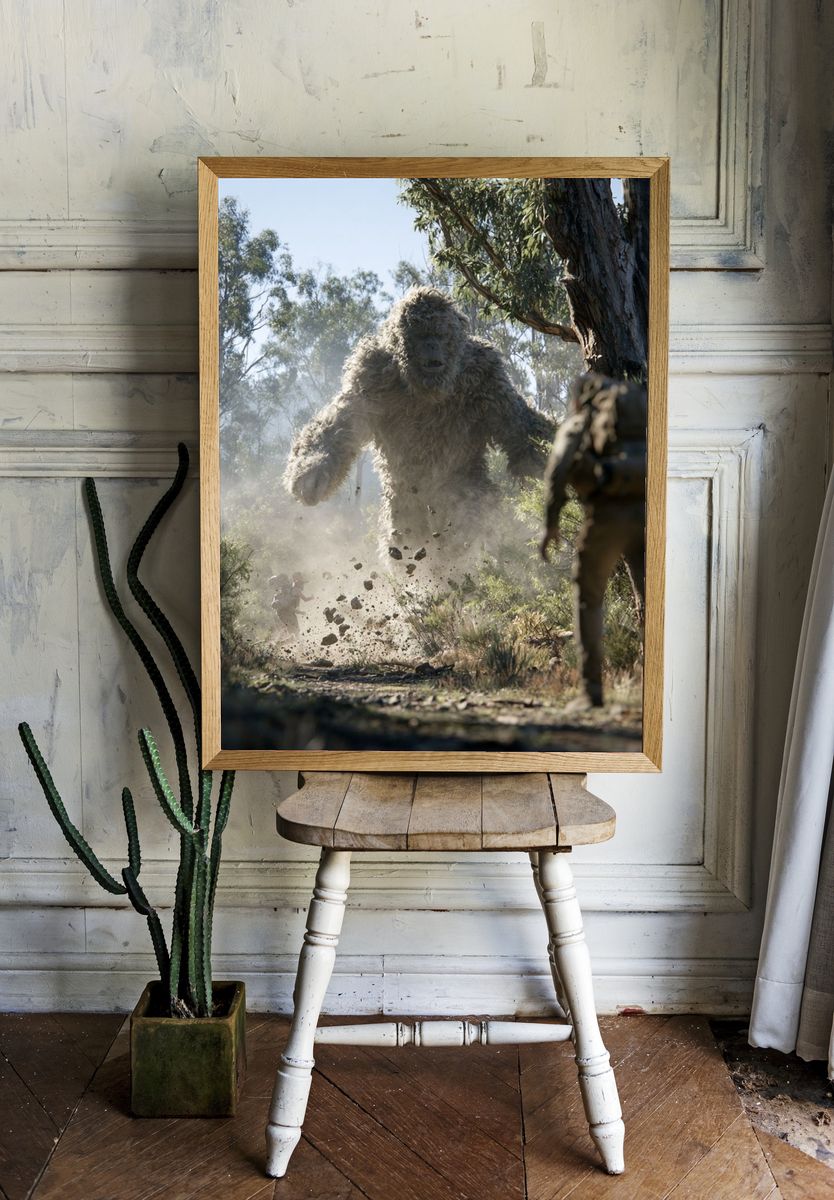 Forest Giant Creature Poster. room preview