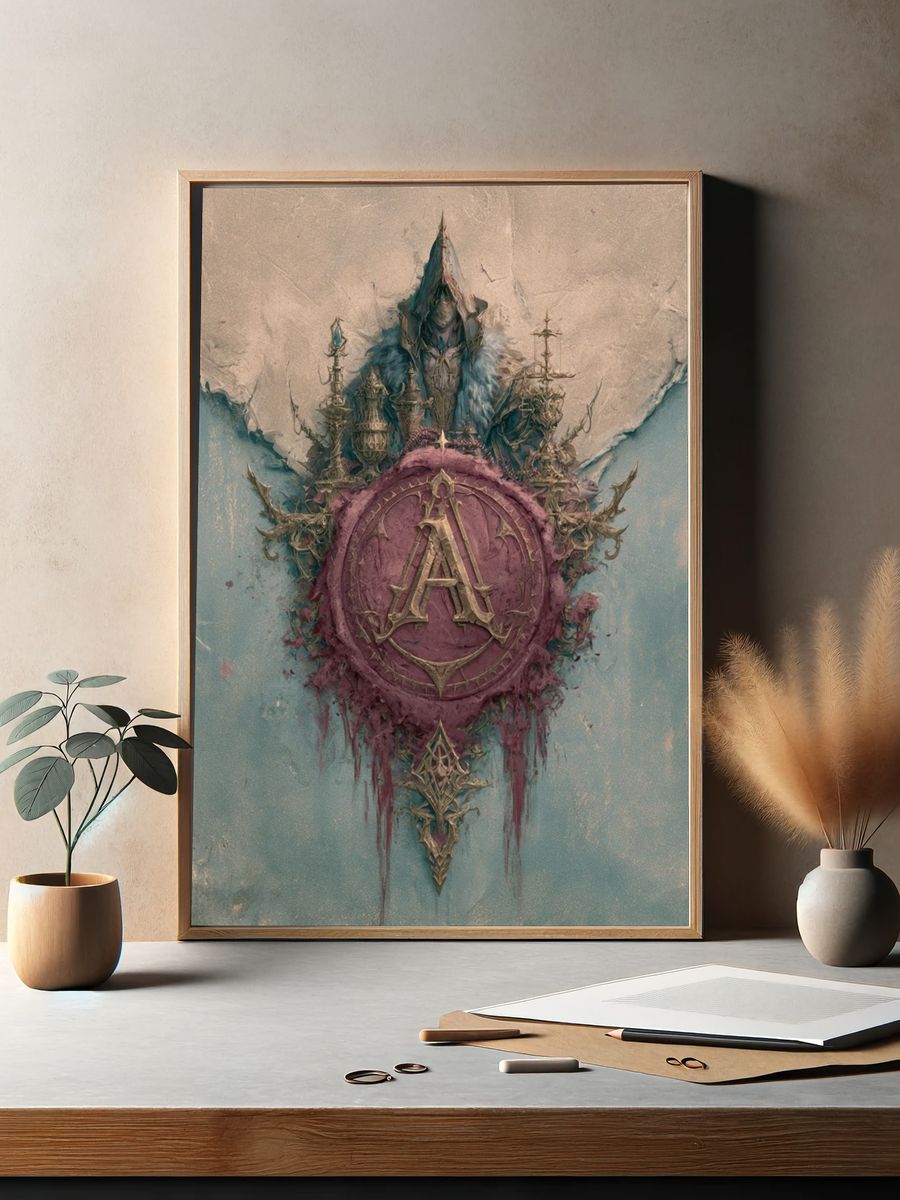 Arcane Emblem Fantasy Print. — room view 2