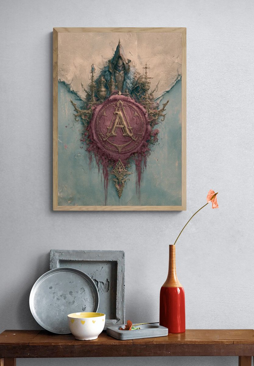 Arcane Emblem Fantasy Print. — room view 3