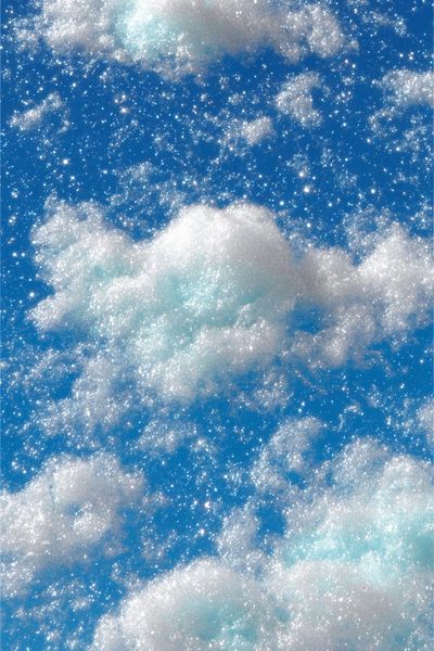 Dreamy Cloud Sky Illustration Poster. poster print