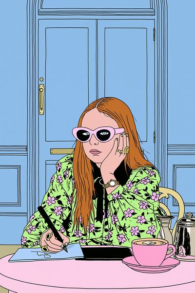 Fashion Illustration Poster.