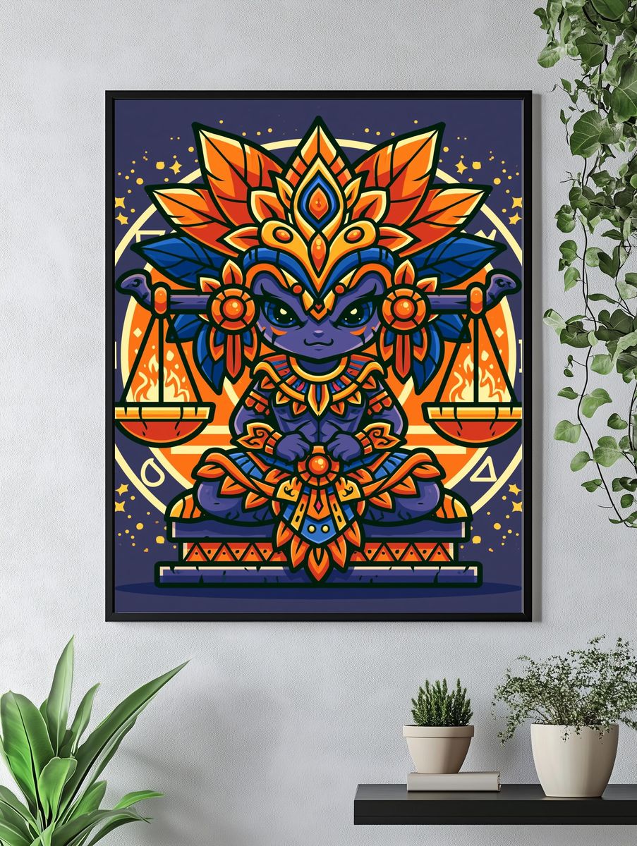 Mystic Balance Guardian Poster. — room view 4