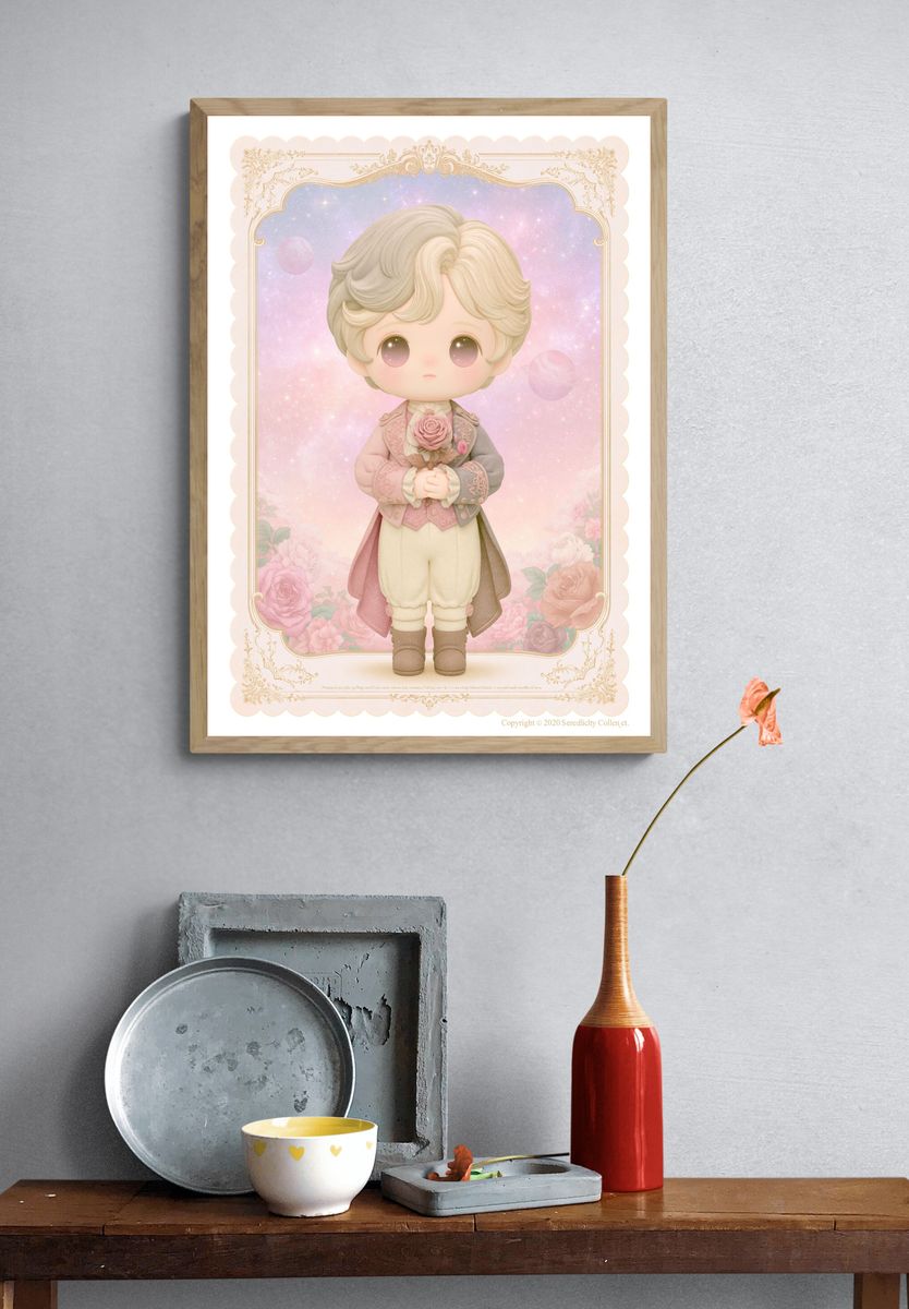 Cyclops Warrior Digital Art Poster. — room view 3