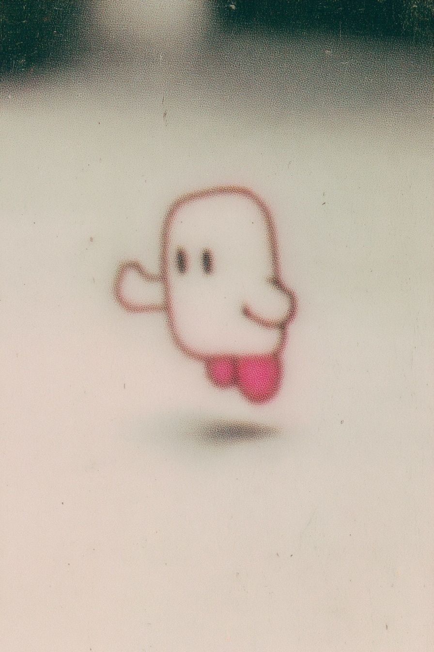 Ghost Character Illustration Poster. poster detail