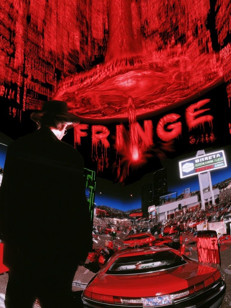 Fringe Red Dreamscape Poster. poster detail