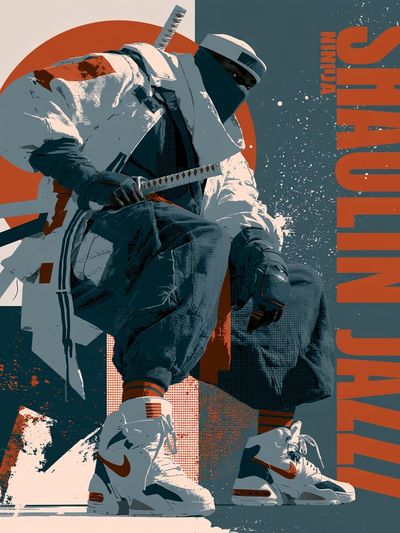 Ninja Shaolin Jazz Poster.