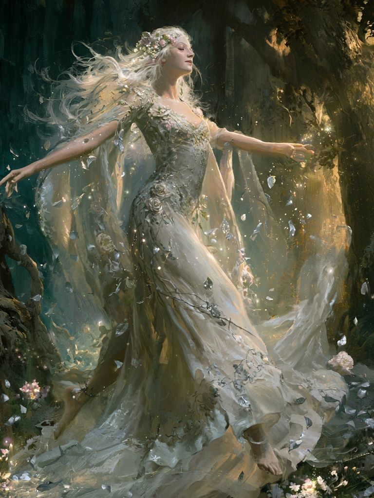 Forest Fairy Dreamscape Poster. poster detail