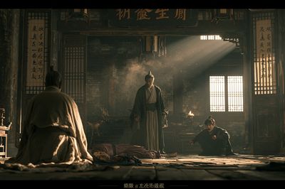 Ancient Martial Hall — Cinematic Print.