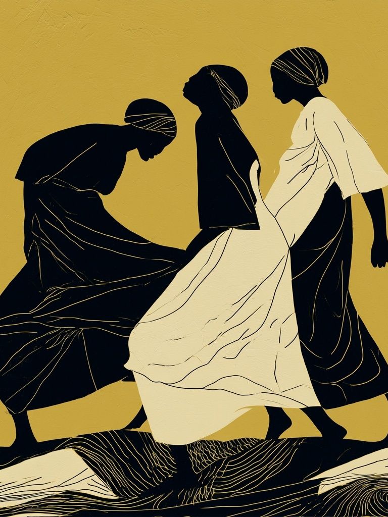 Abstract Figures — Illustration Print. poster — illustration art
