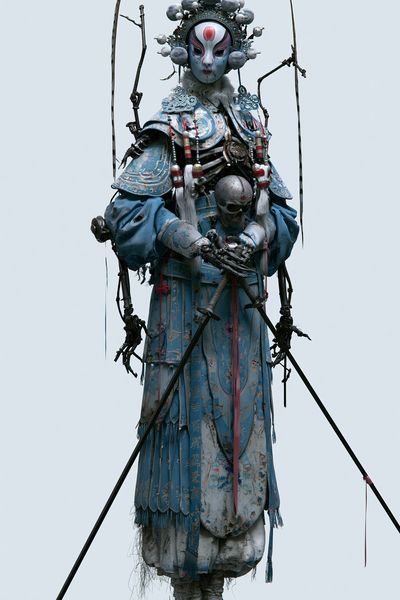 Celestial Warrior Digital Art Print.