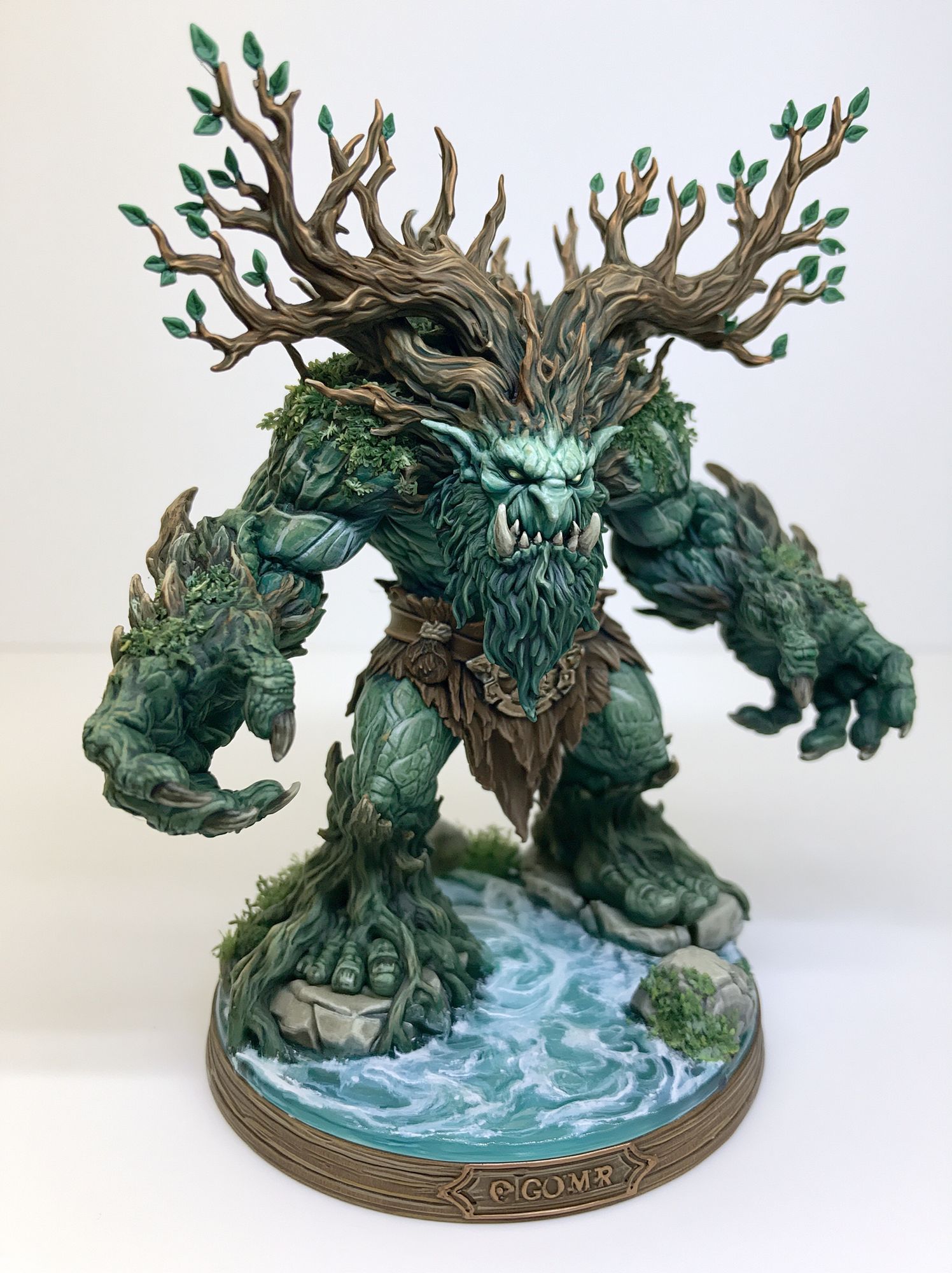 Treant Guardian Fantasy Print. poster — illustration art
