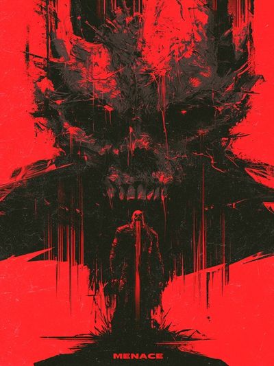 Menace Horror Print.