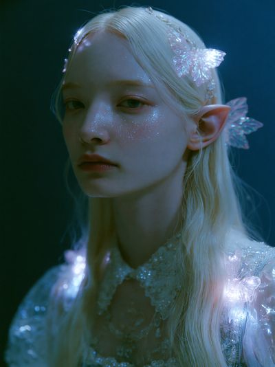 Elven Portrait Fantasy Print.