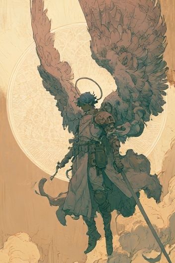 Shaman Wolf Pack Illustration Poster. poster — illustration art