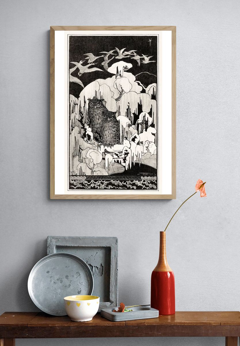 Kerstnacht (1894) print high resolution. — room view 3