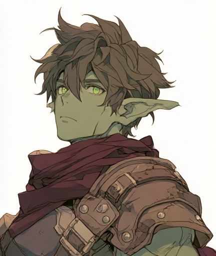 Fantasy Elf Portrait Poster. poster detail