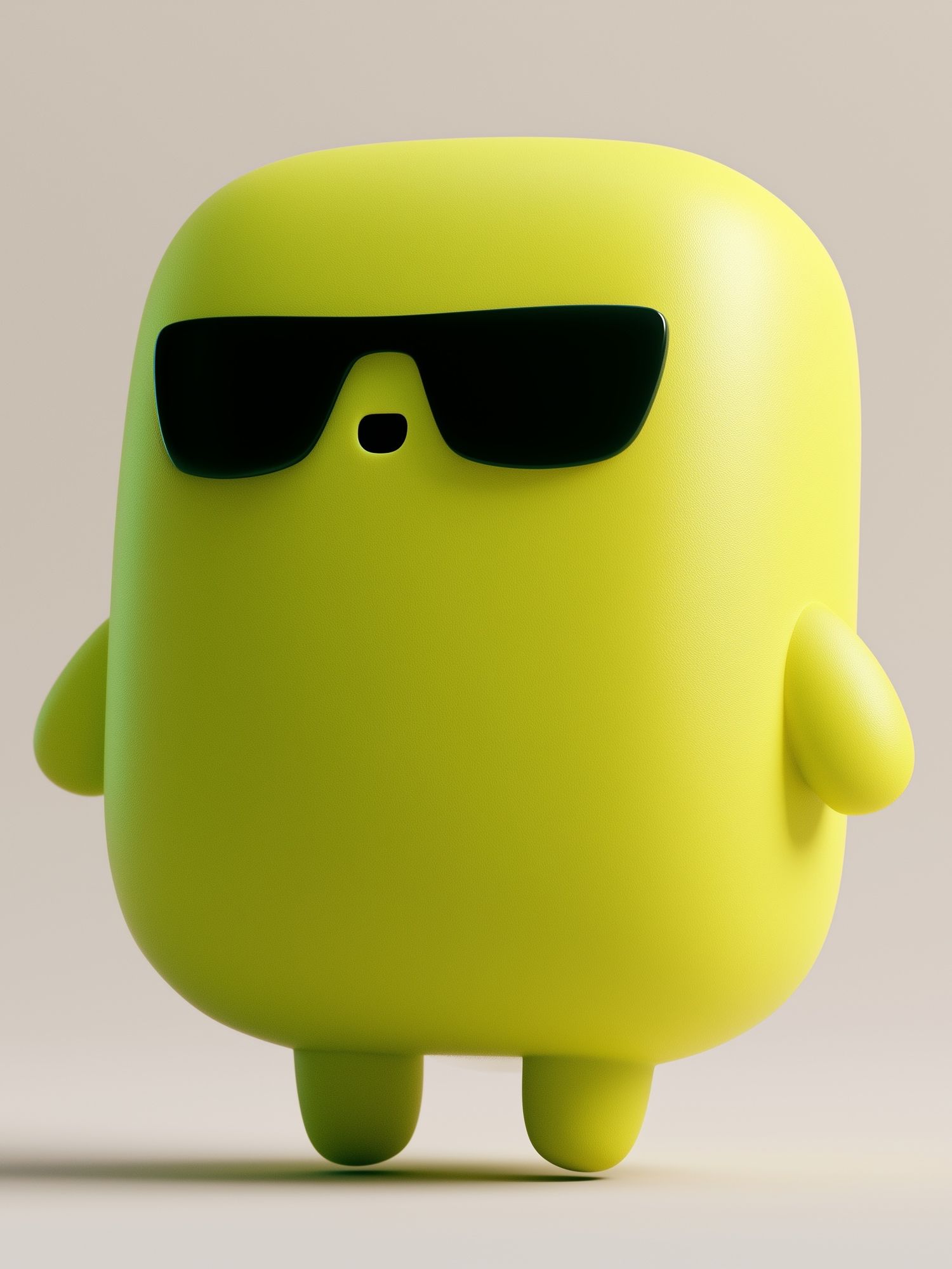Sunglasses Character Illustration Poster. poster — illustration art