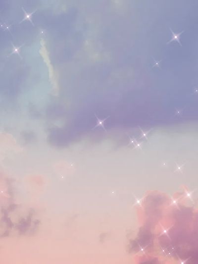 Sparkle cloud gradient pastel dreamy.