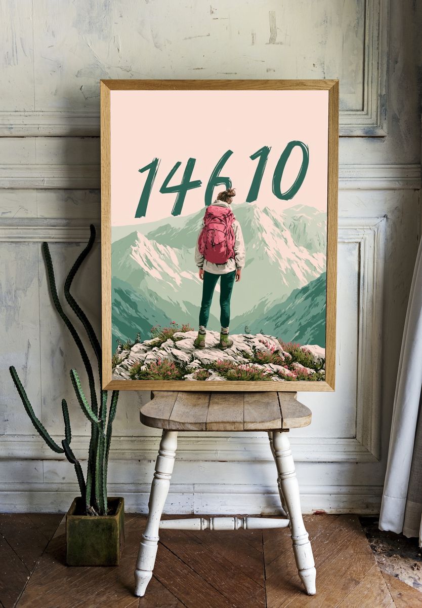 Mountain Hiker 14610 Print. room preview