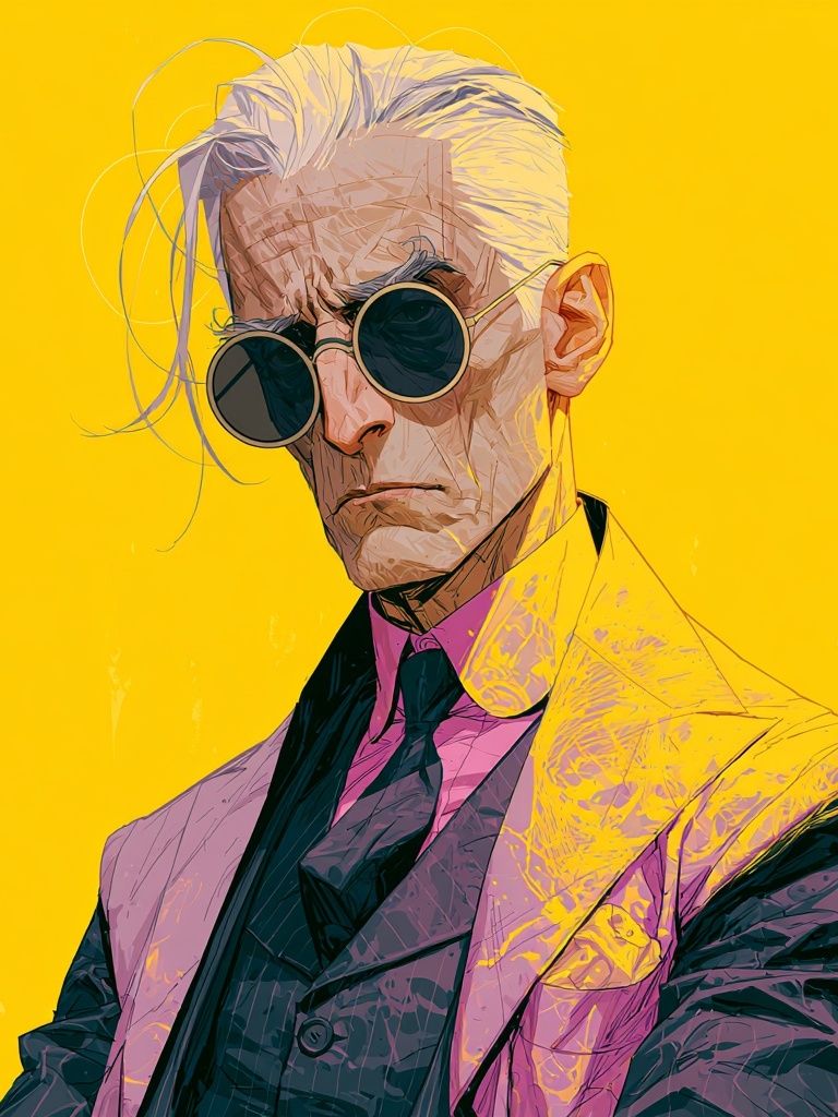 Stylized Portrait Poster. poster detail