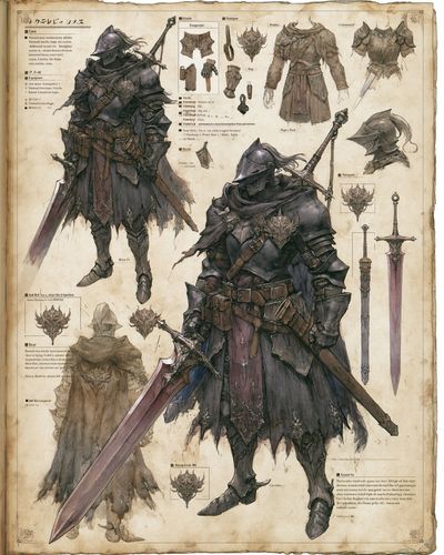 Dark Knight Armor Concept Poster.