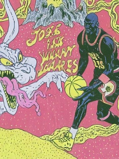 Space Jam Cartoon Poster. poster — illustration art
