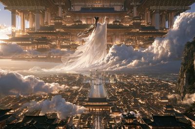 Celestial Palace Fantasy Print.