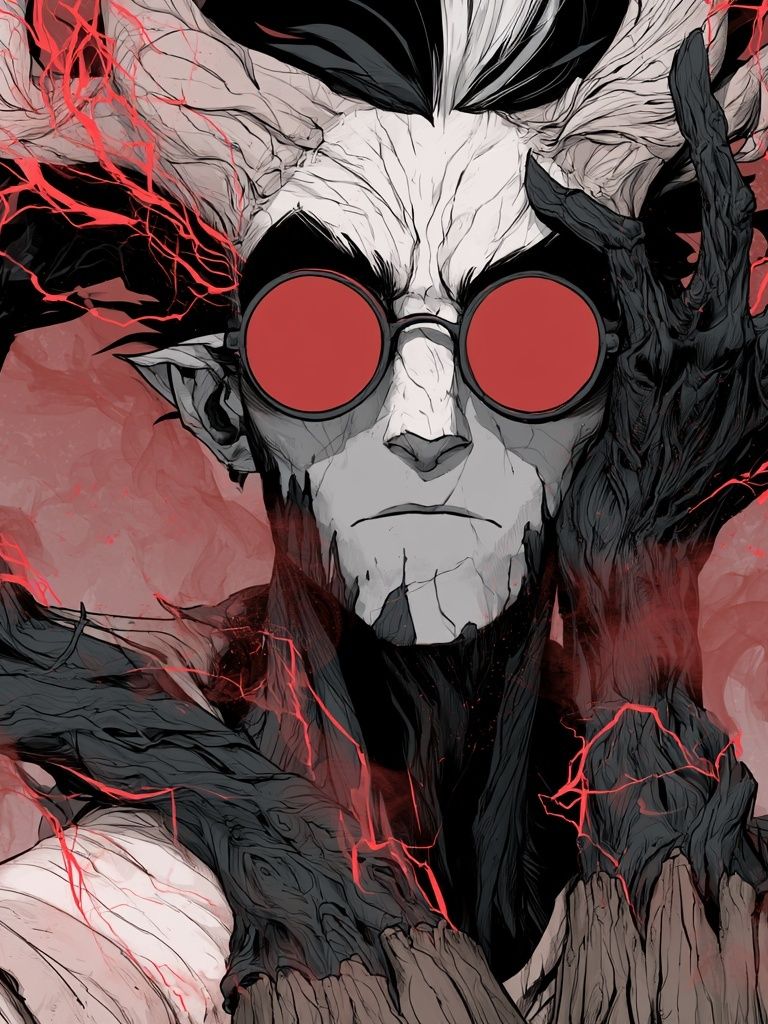 Dark Fantasy Portrait Poster. poster detail