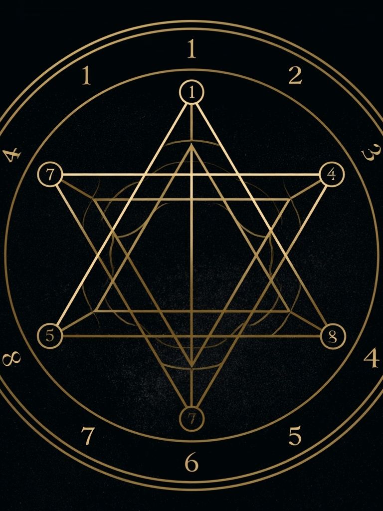 Sacred Geometry Gold Poster. poster — illustration art