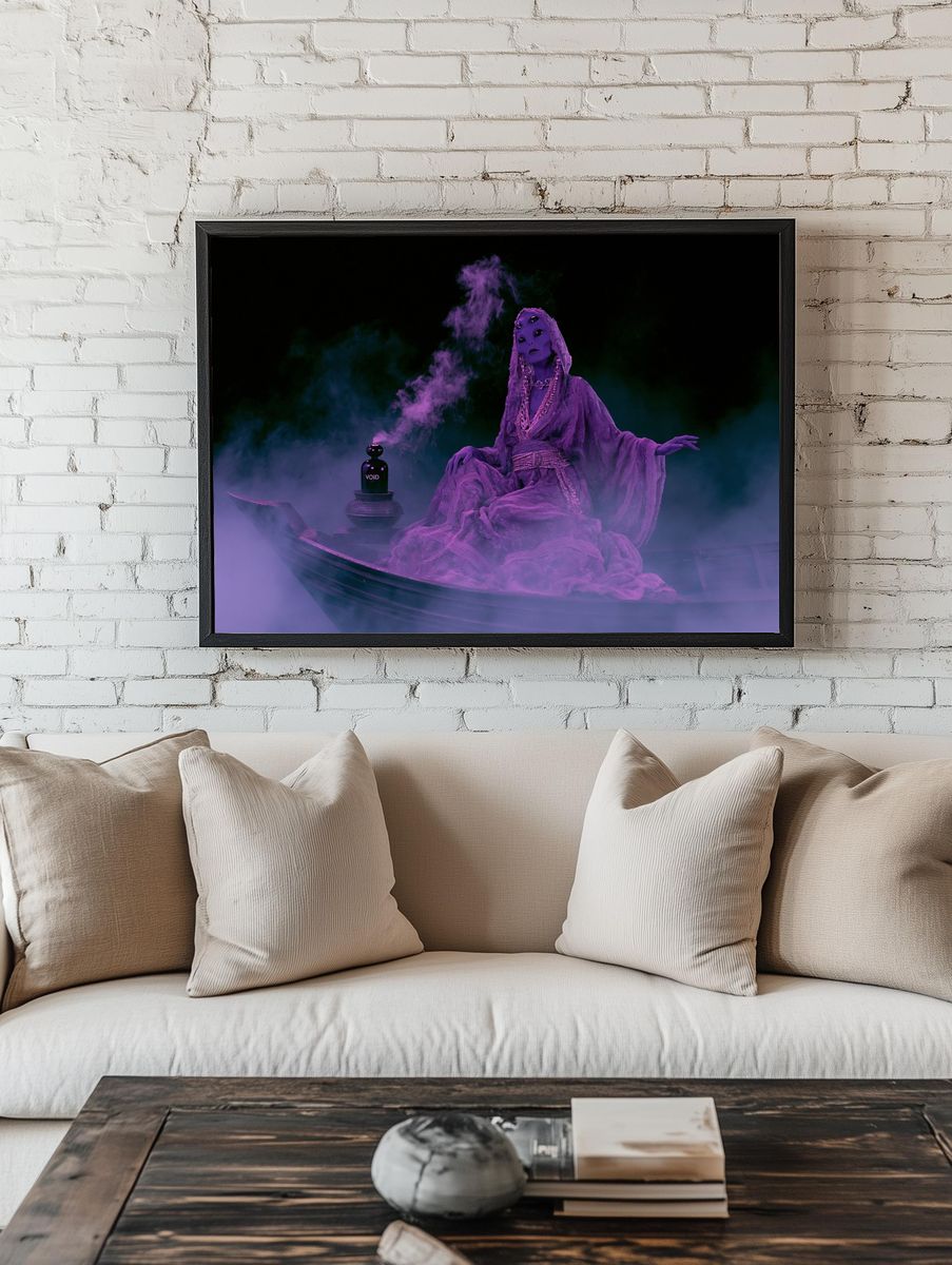 Void Seer Surrealism Poster. room preview