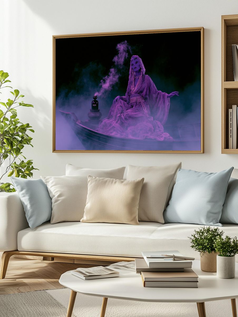 Void Seer Surrealism Poster. — room view 2