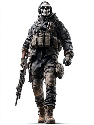 Skull Soldier Tactical Poster. poster