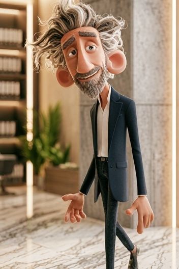 Stylized Character Portrait Poster. poster — illustration art