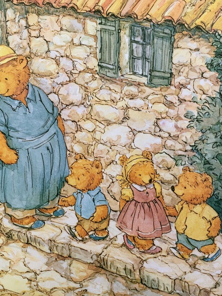 Winnie the Pooh Village Walk Poster. poster detail