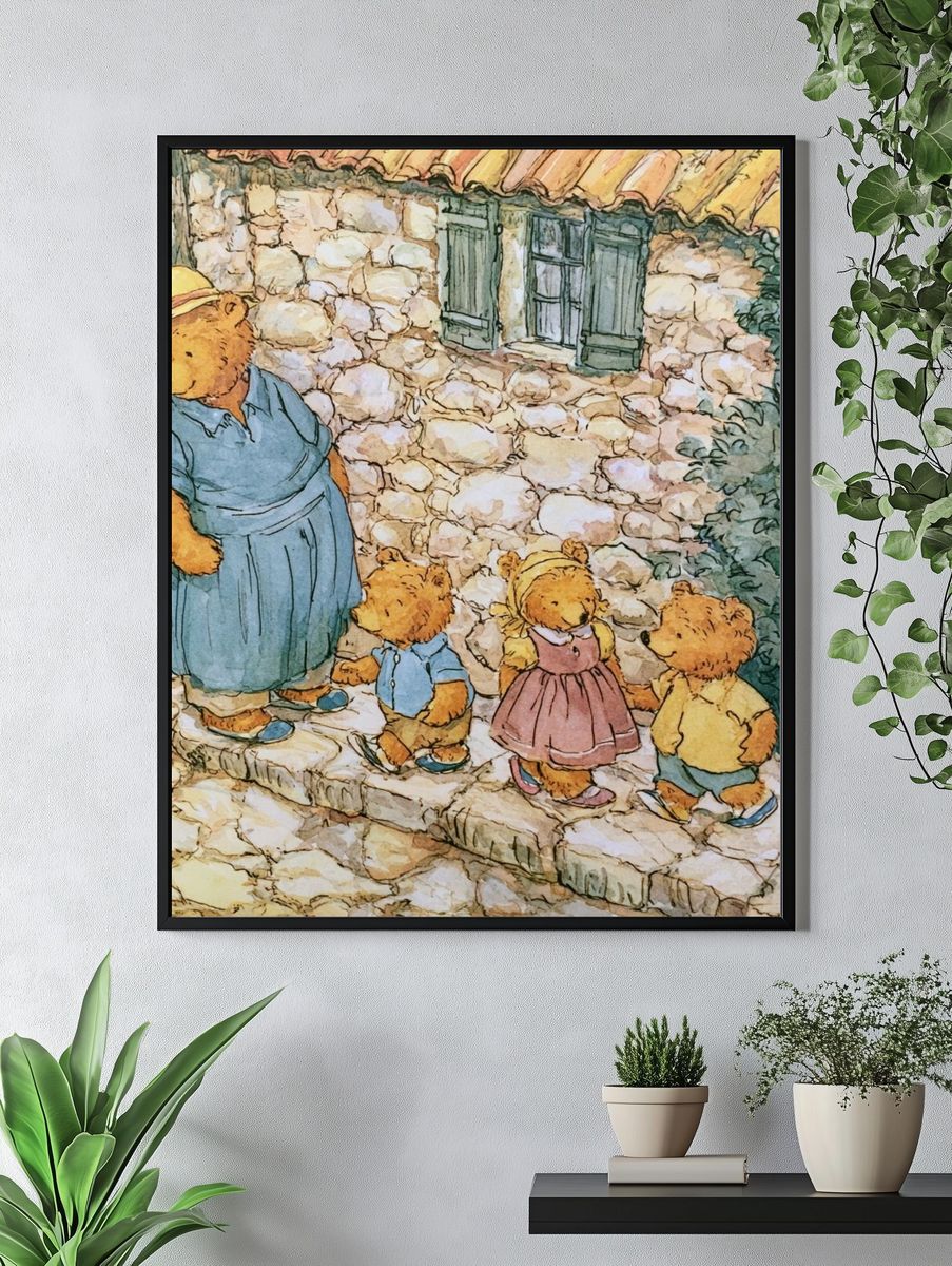 Winnie the Pooh Village Walk Poster. — room view 4