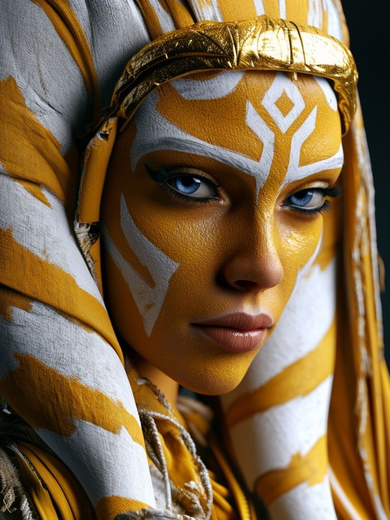 Golden Pharaoh Portrait Print. poster detail