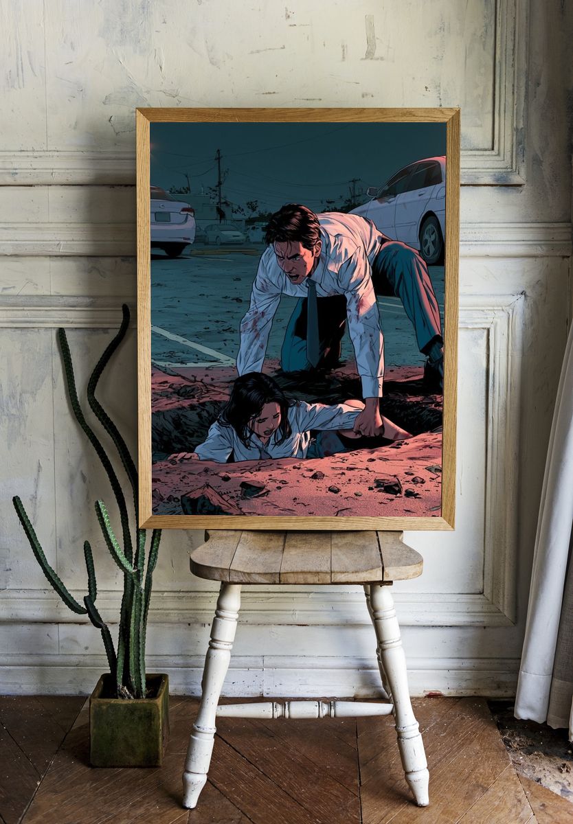 Night Rescue Thriller Poster. room preview