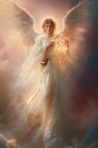 Celestial Angel — Fantasy Print. poster print